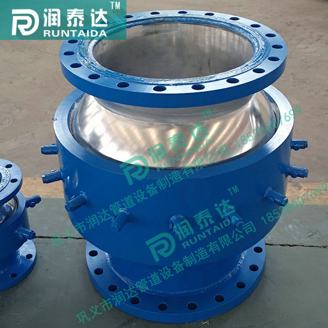 三維球形補償器，注填式球形補償器，球形補償器安裝